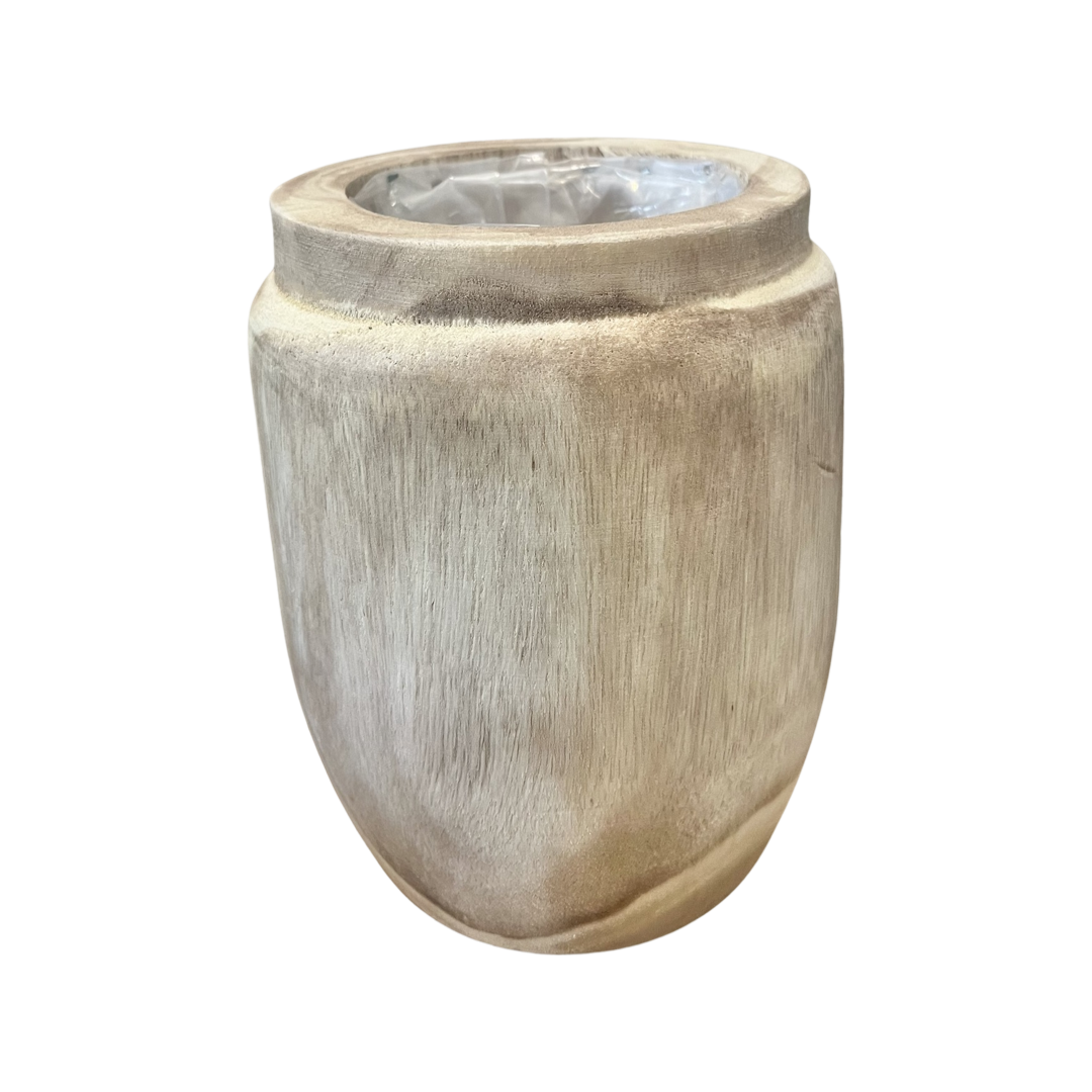 Bala Natural Wooden Pot
