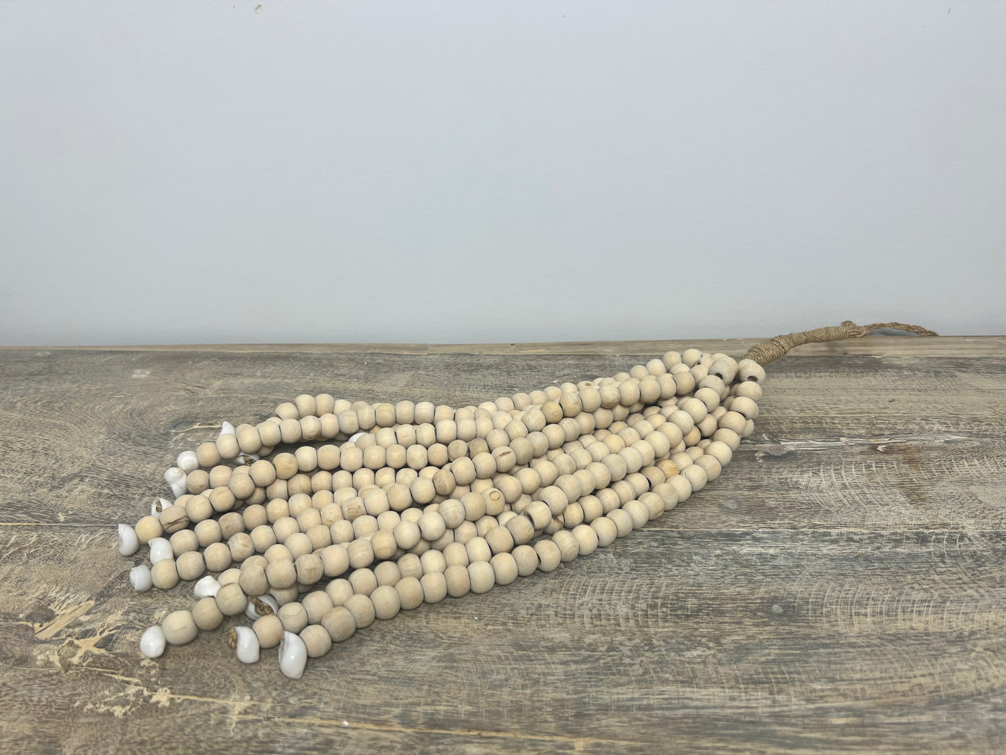 Beaded Tassel Bunch with Shells