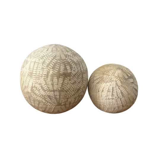 Wooden Deco Ball 2 sizes