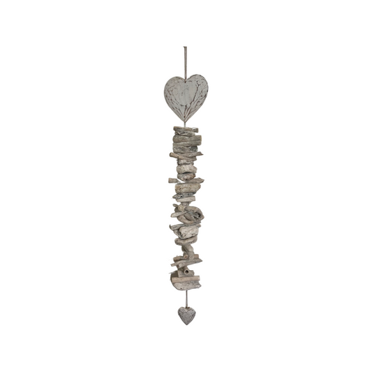 Big Driftwood Garland Heart