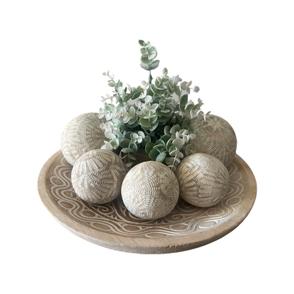 Wooden Deco Ball 2 sizes