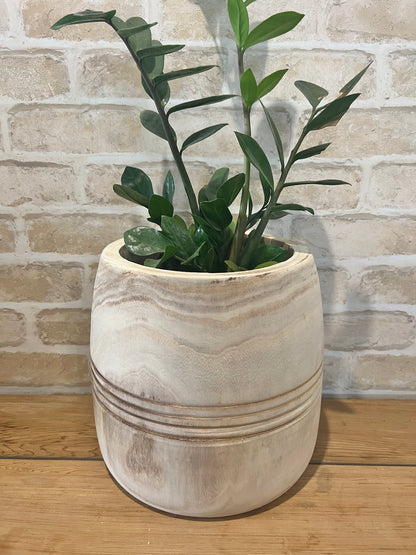 Timber Planter Tub Natural