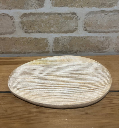 Lola Oval Wooden Plate