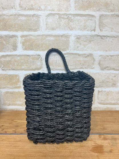 Square Basket with Handle 2 colours 2 sizes