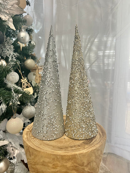 Glitter Cone Tree - Christmas