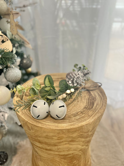 Christmas Spray with White Bells