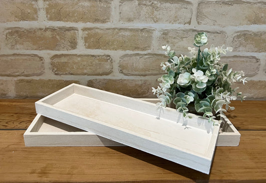 Whitewash Display Tray