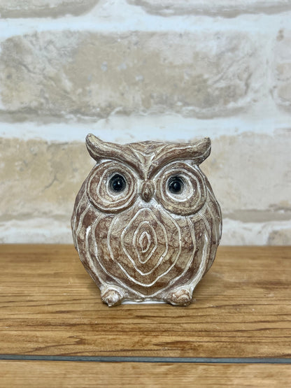 Carved Oscar Owl