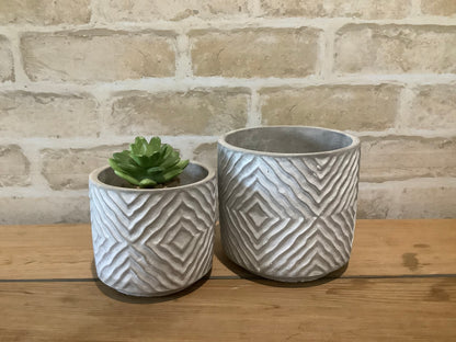 Wavey Ripple Pot Planter