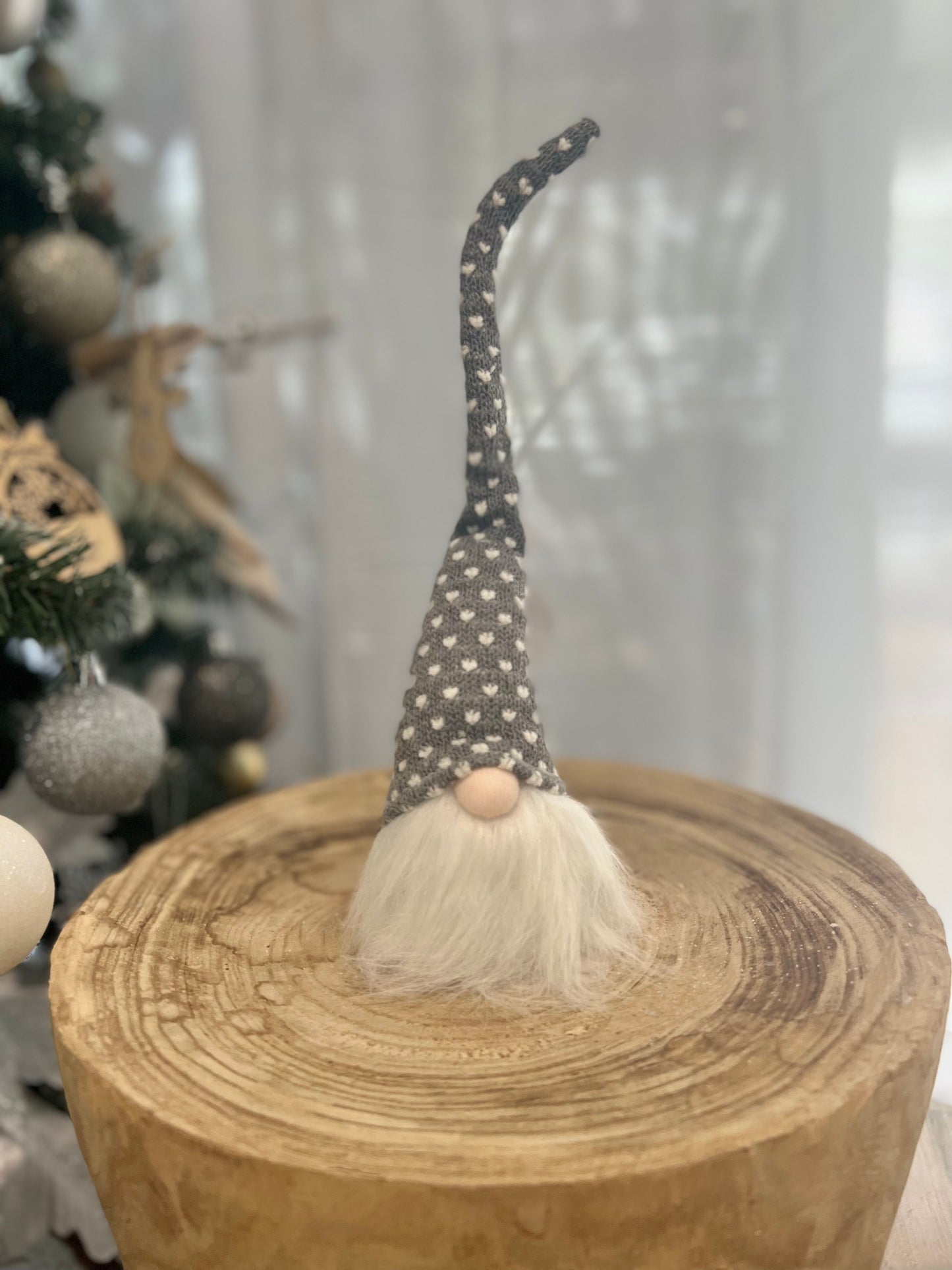 Woollen Gnome Head - Christmas