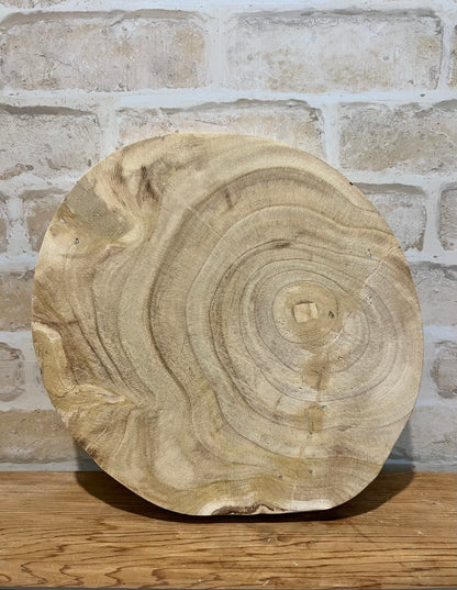 Timber Slice Round Natural