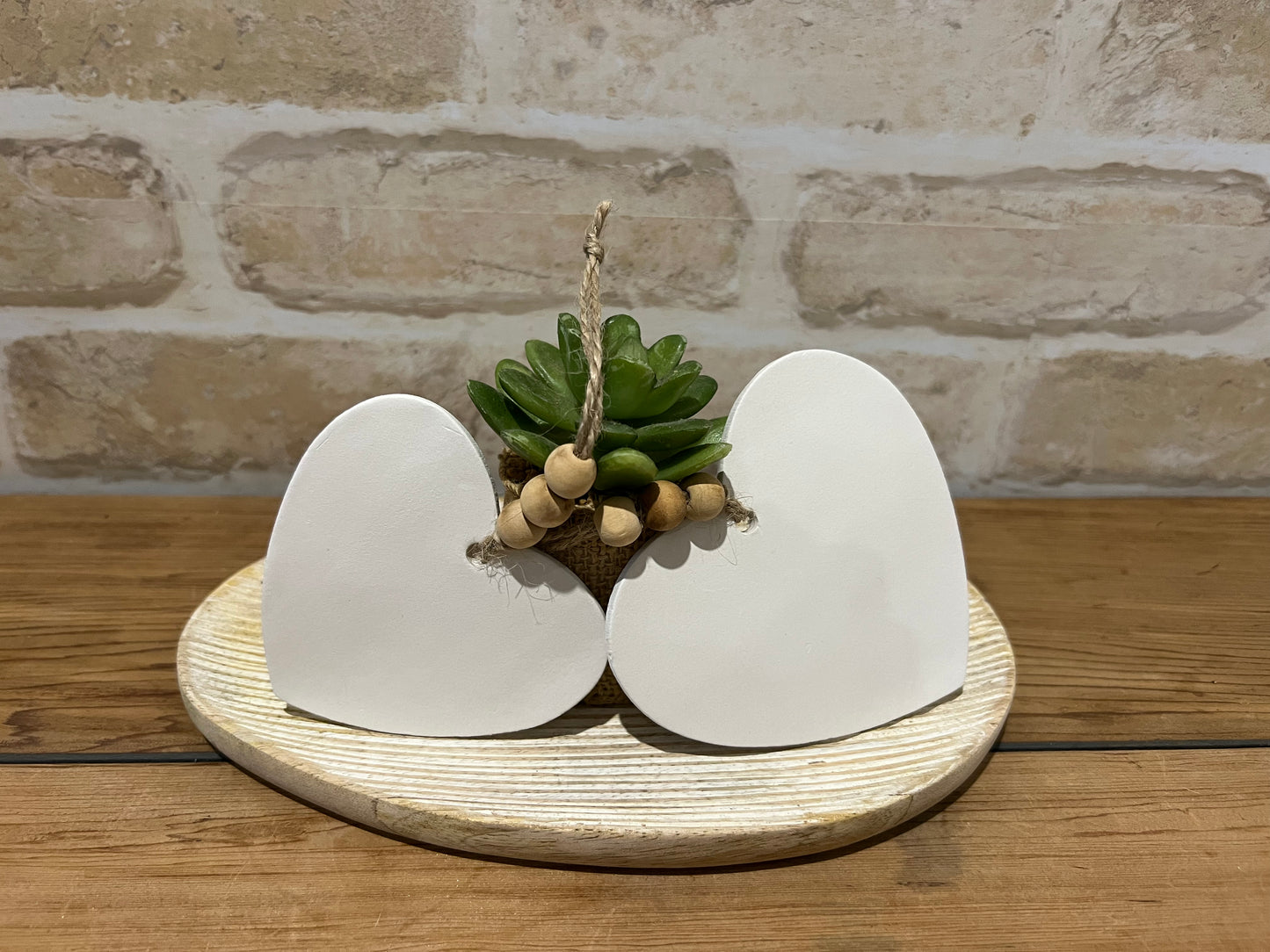 Plain Clay Heart