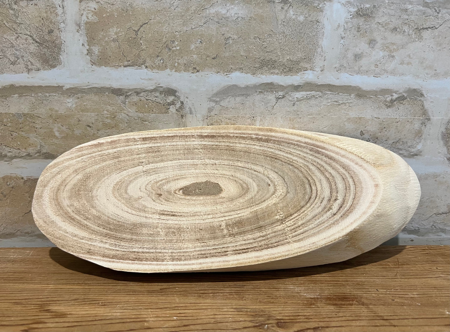 Timber Slice Oval Natural