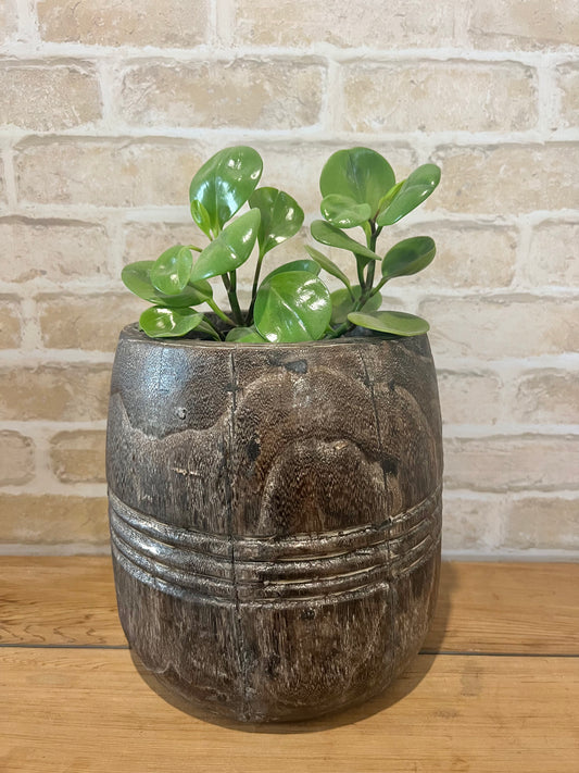 Timber Planter Tub Dark