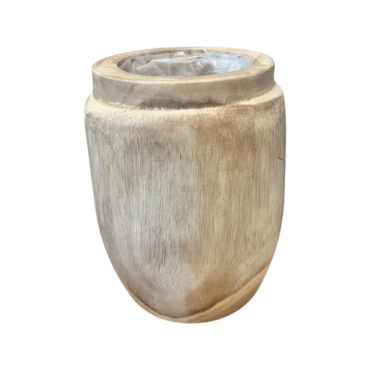 Bala Natural Wooden Pot