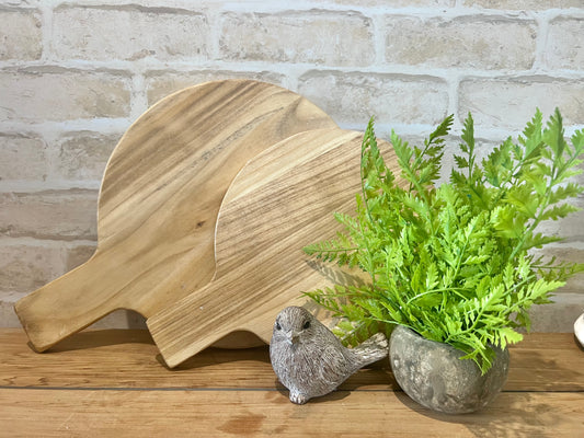 Serving Board Round Natural 2 Sizes